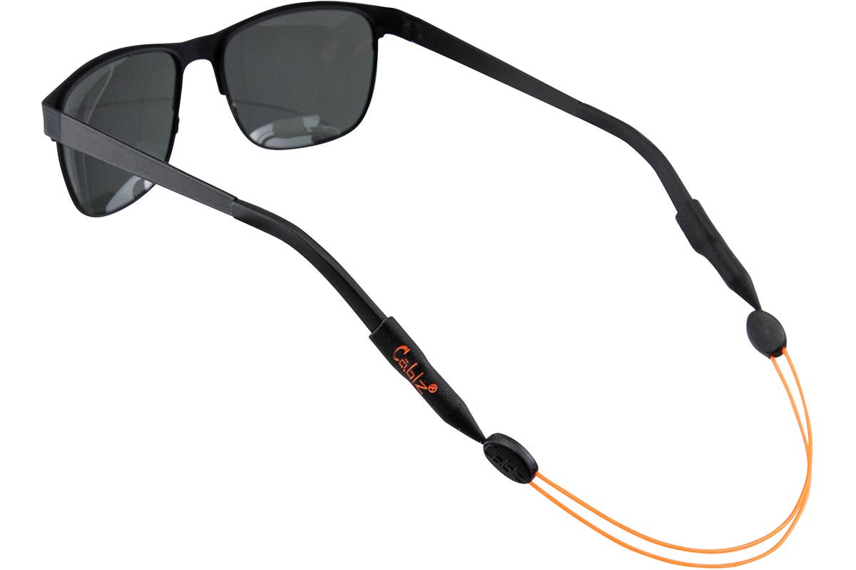 Cablz Monoz Adjustable Zipz -MonozO: Flourescent Orange Mono / 14"