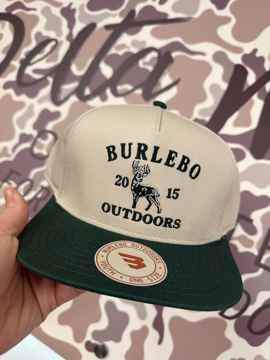 Youth BURLEBO - VINTAGE Whitetail Deer - CREAM