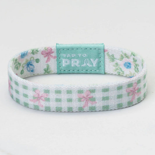 Tap To Pray® Wristband – Flower Basket