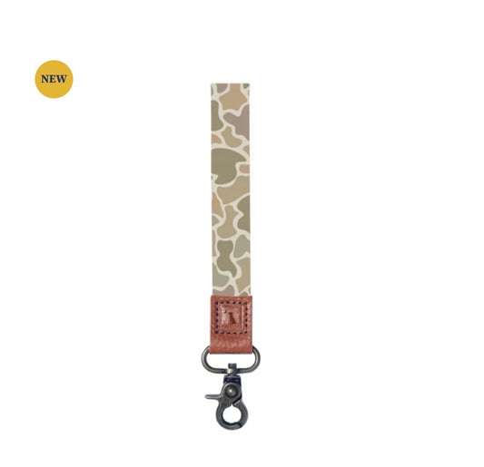 Local Girl Outfitters Wrist Lanyard - Forest Camo Desert