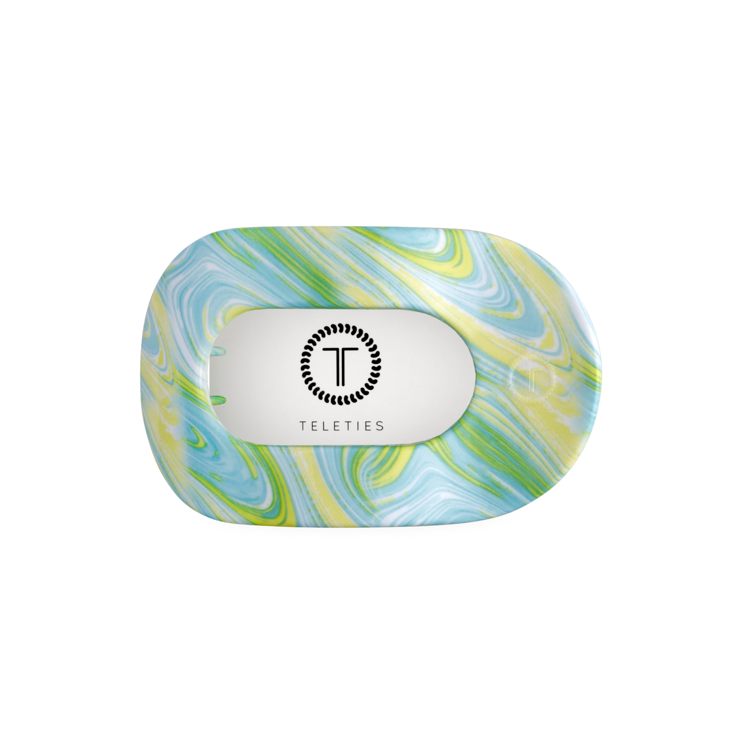 TELETIE By the Sea Shore | Medium | Flat Round Hair Clip