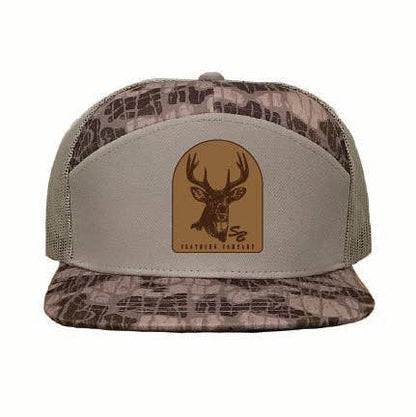 Speckle Bellies Buck AS Patch: Heather Grey/White Rope 112