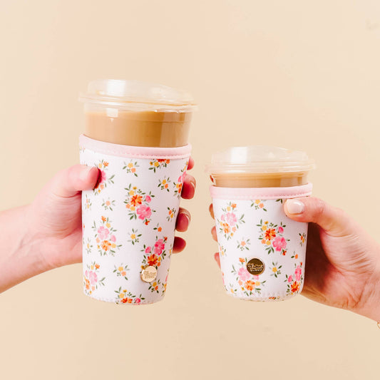 Sip Savvy Drink Sleeve-Endless Daydream Cream Large