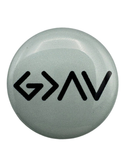 Tap To Pray™  - Prayer Tag Stickers: River Rock Camo + Cross