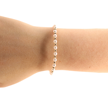Luci Beaded Bracelet: Standard 6.75 inch