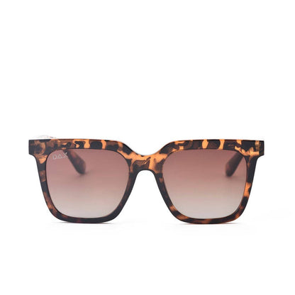 Dani- Women’s Square Sunglasses – Oversized Fall Line: Brown Cheetah