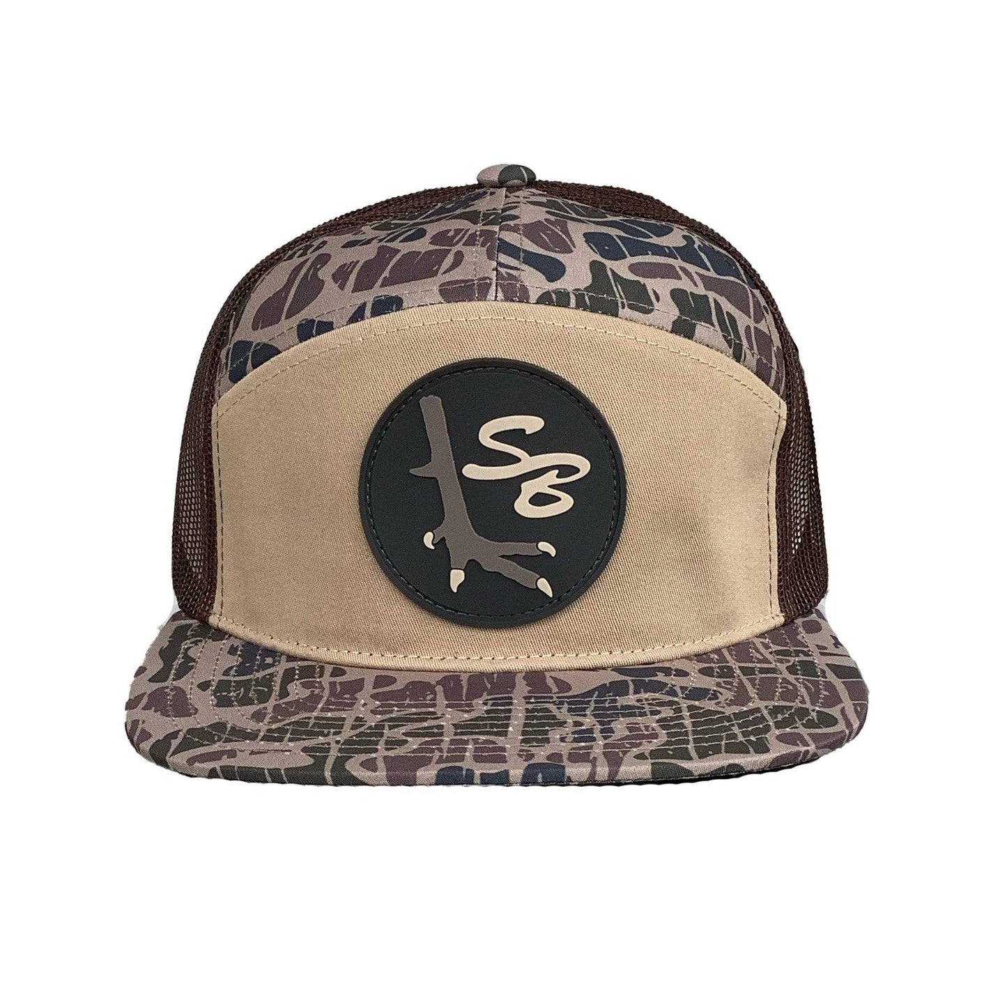 Turkey Foot SB 7P PVC PATCH: Stone Creek Vein Camo