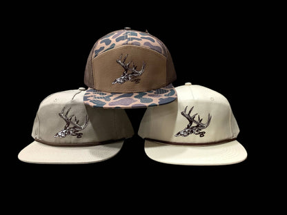 Vintage Skull Hat: Delta 7 Panel