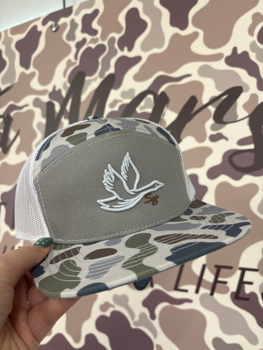 Prep Goose Sb Hat: Brackish 7 Panel