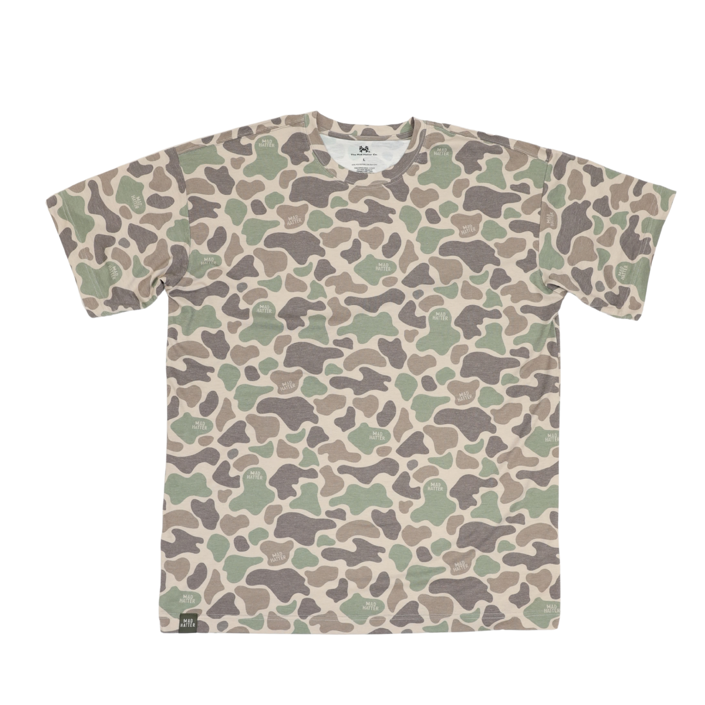 Blank Camo T-Shirt's (Bottomland, Greenleaf, Vintage Duck Camo): Desert Camo