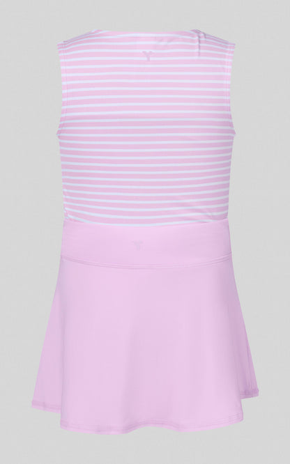 Little Girls Tank, Crossover Skort, Fanny bag Set: DAFFODIL (P#SDW)