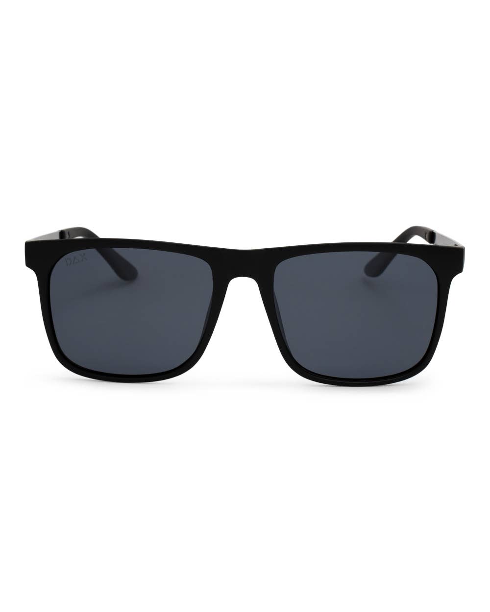 Dash - Men's Polarized Square Sunglasses: Black