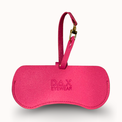 Eyewear Clutch for Sunglasses - Scratch Protection: Hot Pink
