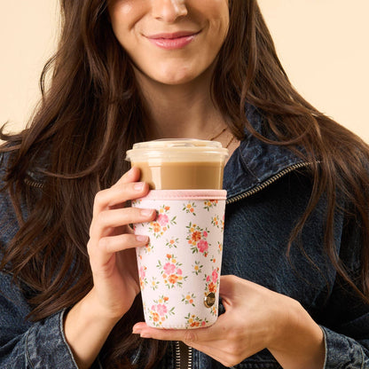 Sip Savvy Drink Sleeve-Endless Daydream Cream Large