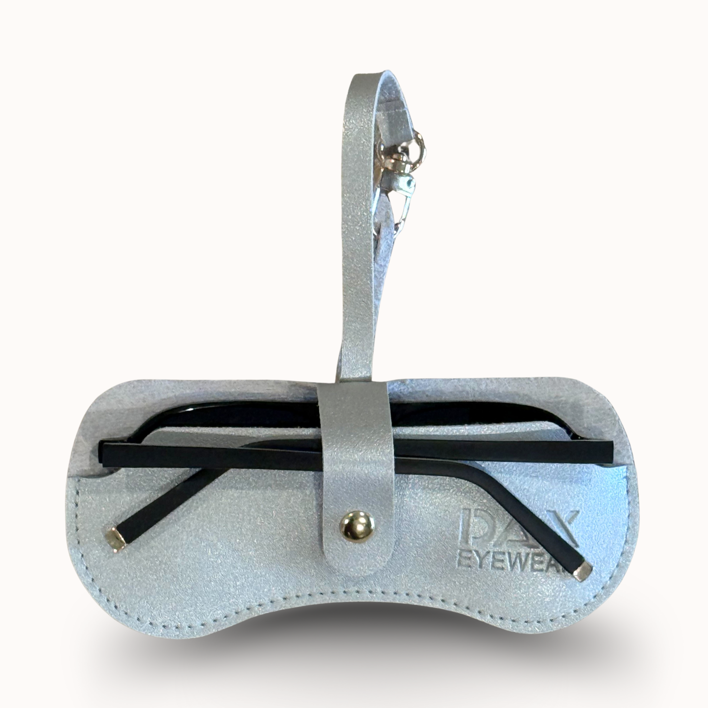 Eyewear Clutch for Sunglasses - Scratch Protection: Silver