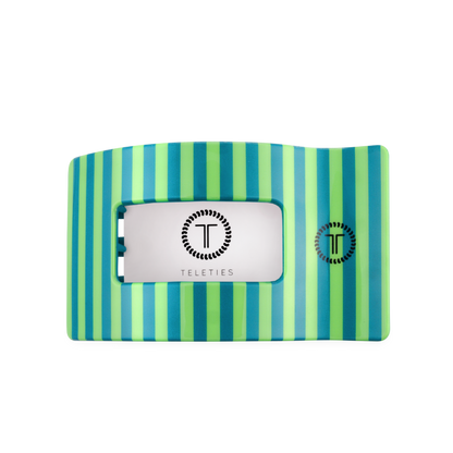 TELETIE Cabana Cutie | Large | Flat Rectangle Hair Clip