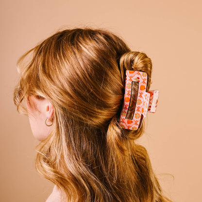 Claw Clip-Patchwork Pumpkins