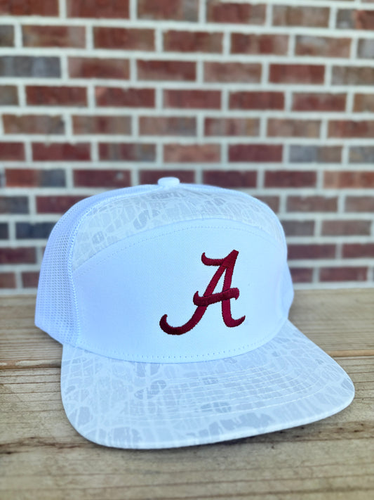 Speckle Bellies - Alabama 7-Panel Hat - Ghost Vein