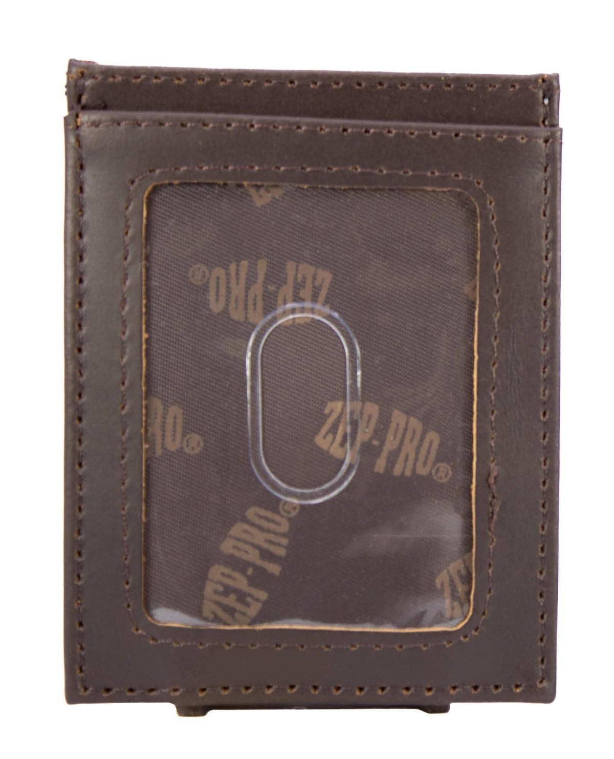 Alabama Crimson Tide Men's Magnetic Front Pocket Old School Camo Leather Wallet.: Brown/Tan Camo