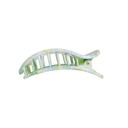 TELETIE By the Sea Shore | Medium | Flat Round Hair Clip