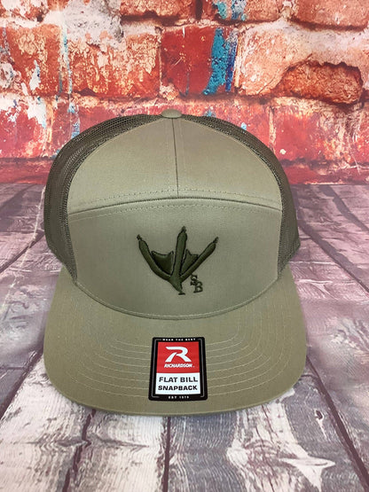 Goose Track Flatbill: Black