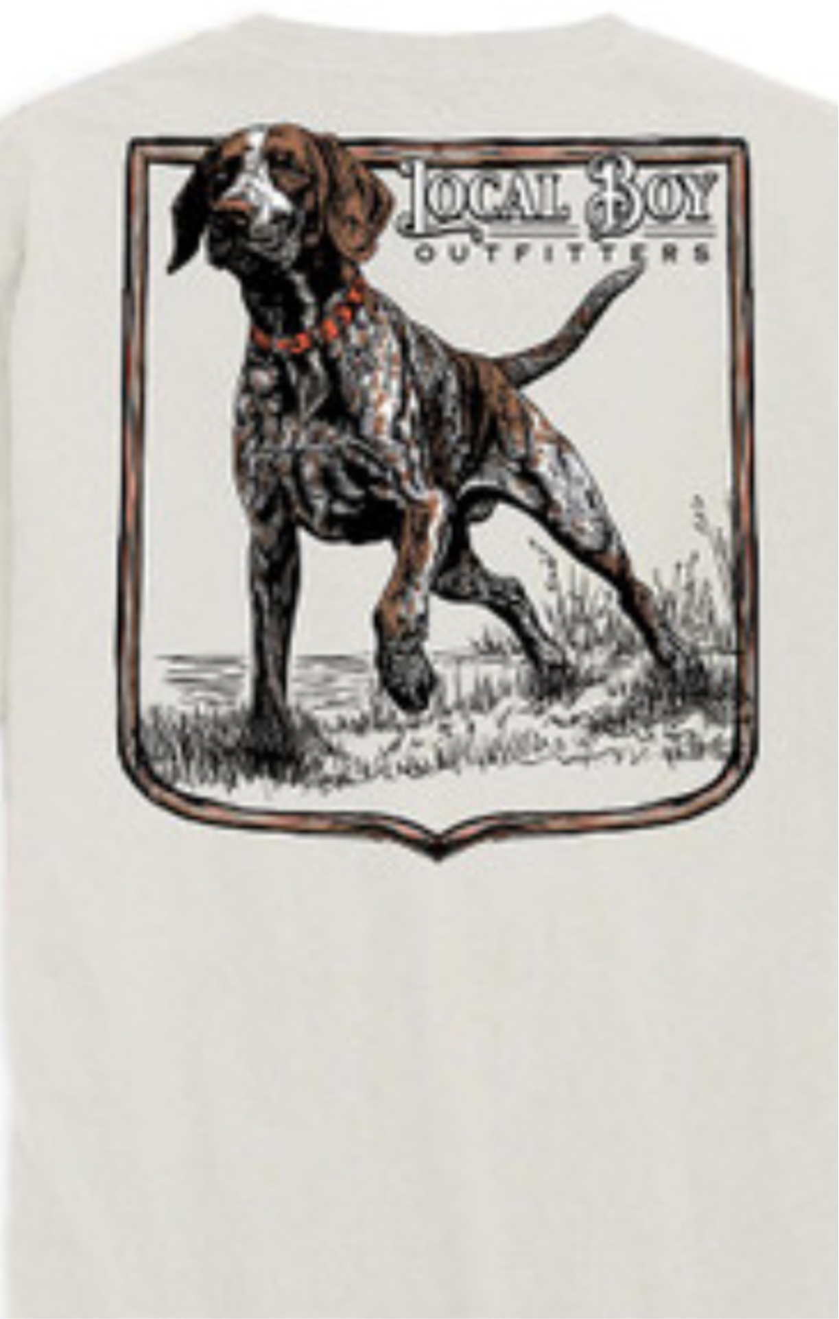 Local Boy Outfitters - GSP Hunt SS Tee  - Silver