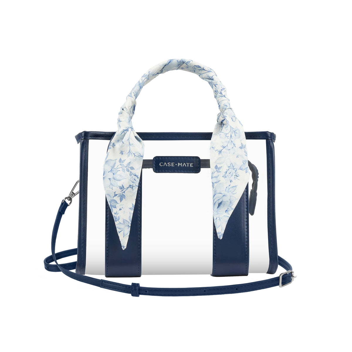 Case-Mate Clear Stadium Bag: Something Navy Twilly