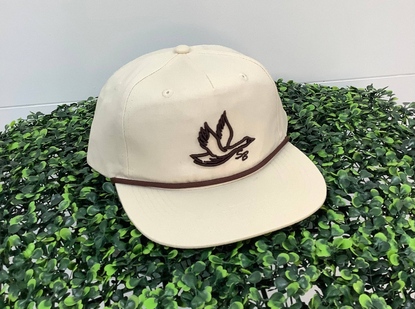 Prep Goose Sb  Hat: Ghost Vein Camo 7 Panel