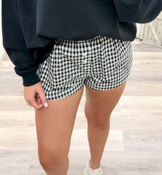 Local Girl Boxer Shorts - Black