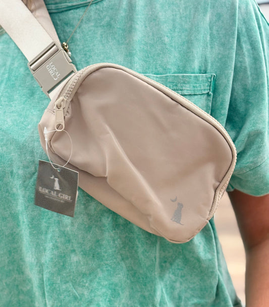 Local Girl Cross Body Bag - Cream