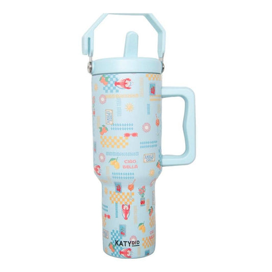 Italian Summer Drink Tumbler: Mint