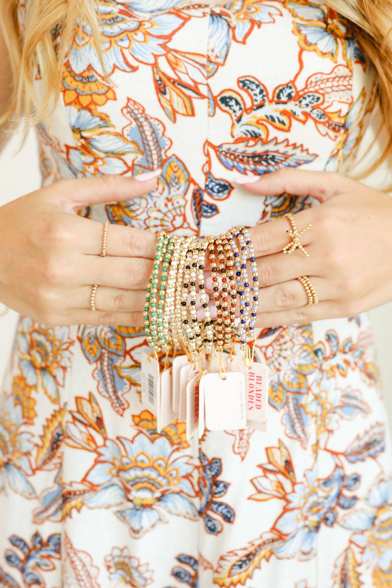 Demi Bracelet in White: Standard 6.75 inch