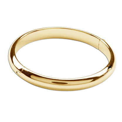 Gold Classic Bangle for Baby & Kids or Women: Medium 1-5 Years