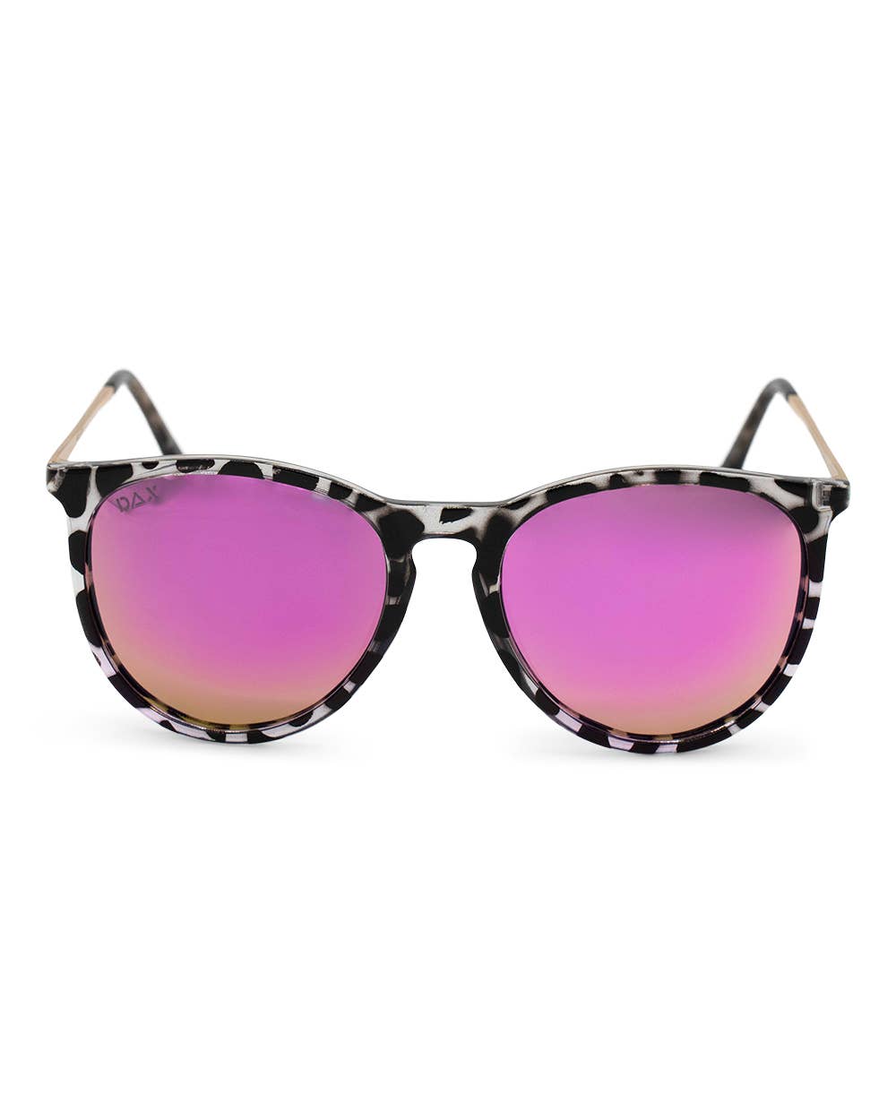 Midnight - Women's Polarized Medium Horn Sunglasses: Black Ombré