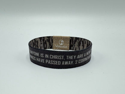 Tree Bark Camo / 2 Corinthians 5:17: Large