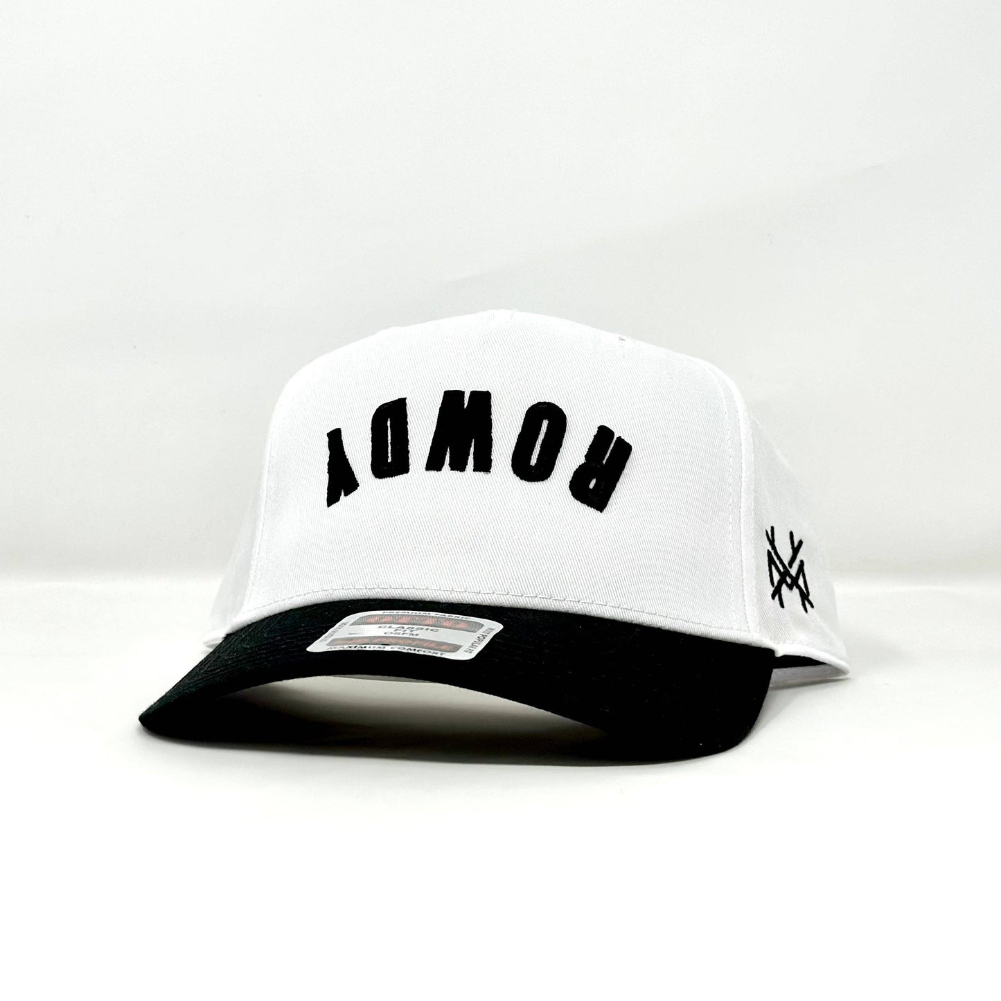 MHC ROWDY Trucker Hat: Black/White Otto