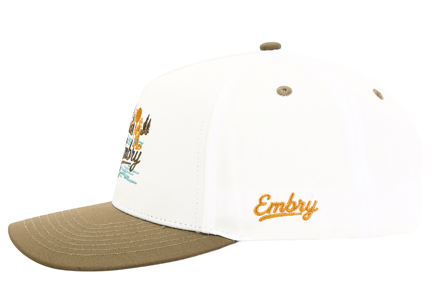White/Olive - Angler