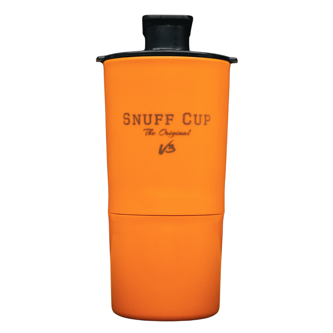 The Snuff Cup Pro™ - Limited Drop Hunter Orange: 12 Ounce Pro V3 - Hunter Orange