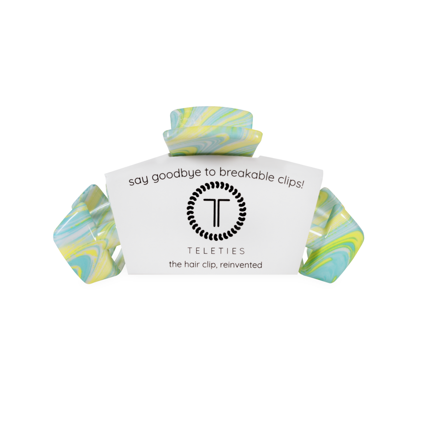 TELETIE Classic | By the Sea Shore | Medium Hair Clip