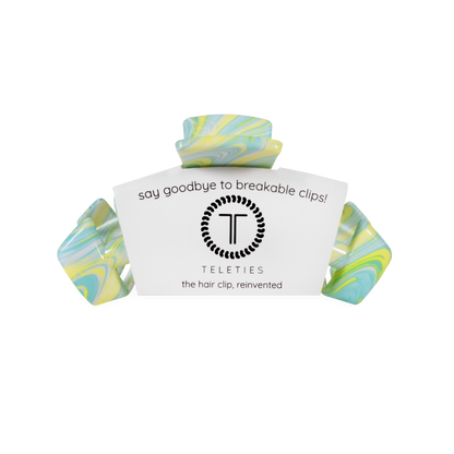 TELETIE Classic | By the Sea Shore | Medium Hair Clip