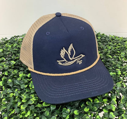 Prep Goose Sb  Hat: Ghost Vein Camo 7 Panel