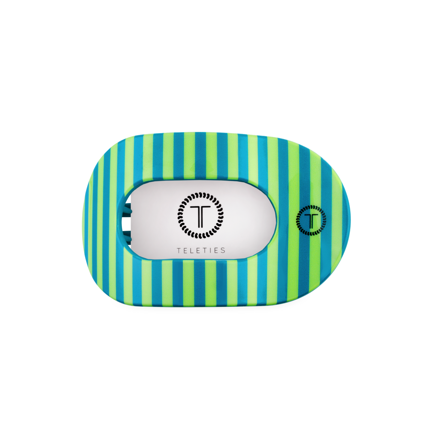 TELETIE Cabana Cutie | Medium | Flat Round Hair Clip