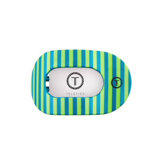 TELETIE Cabana Cutie | Medium | Flat Round Hair Clip