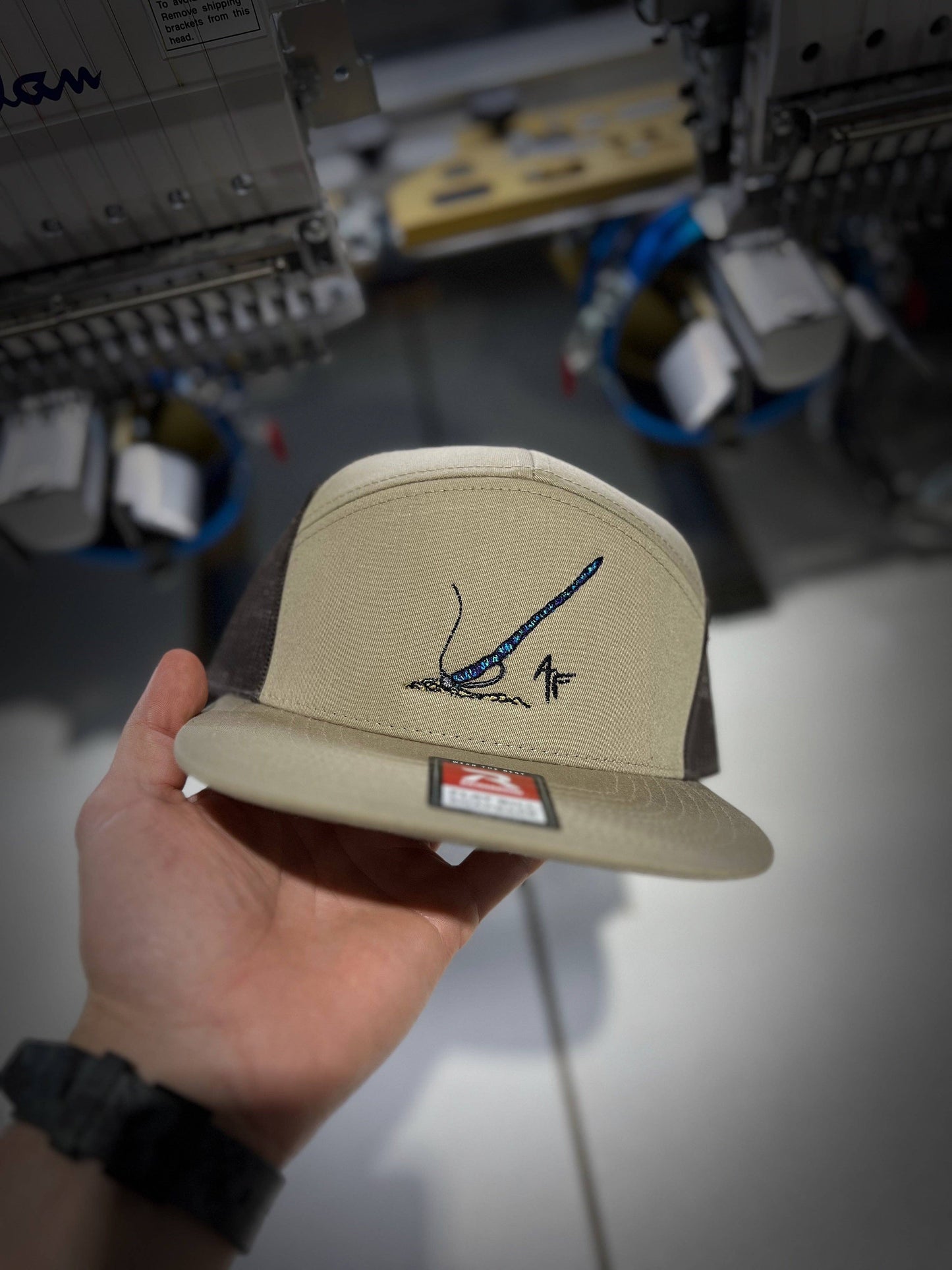 Shakey Head - Khaki 7 Panel