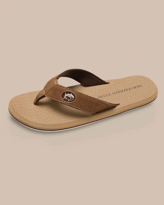 Men’s Embroidered Skipjack Flipjacks: Caramel
