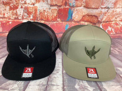 Goose Track Flatbill: Black