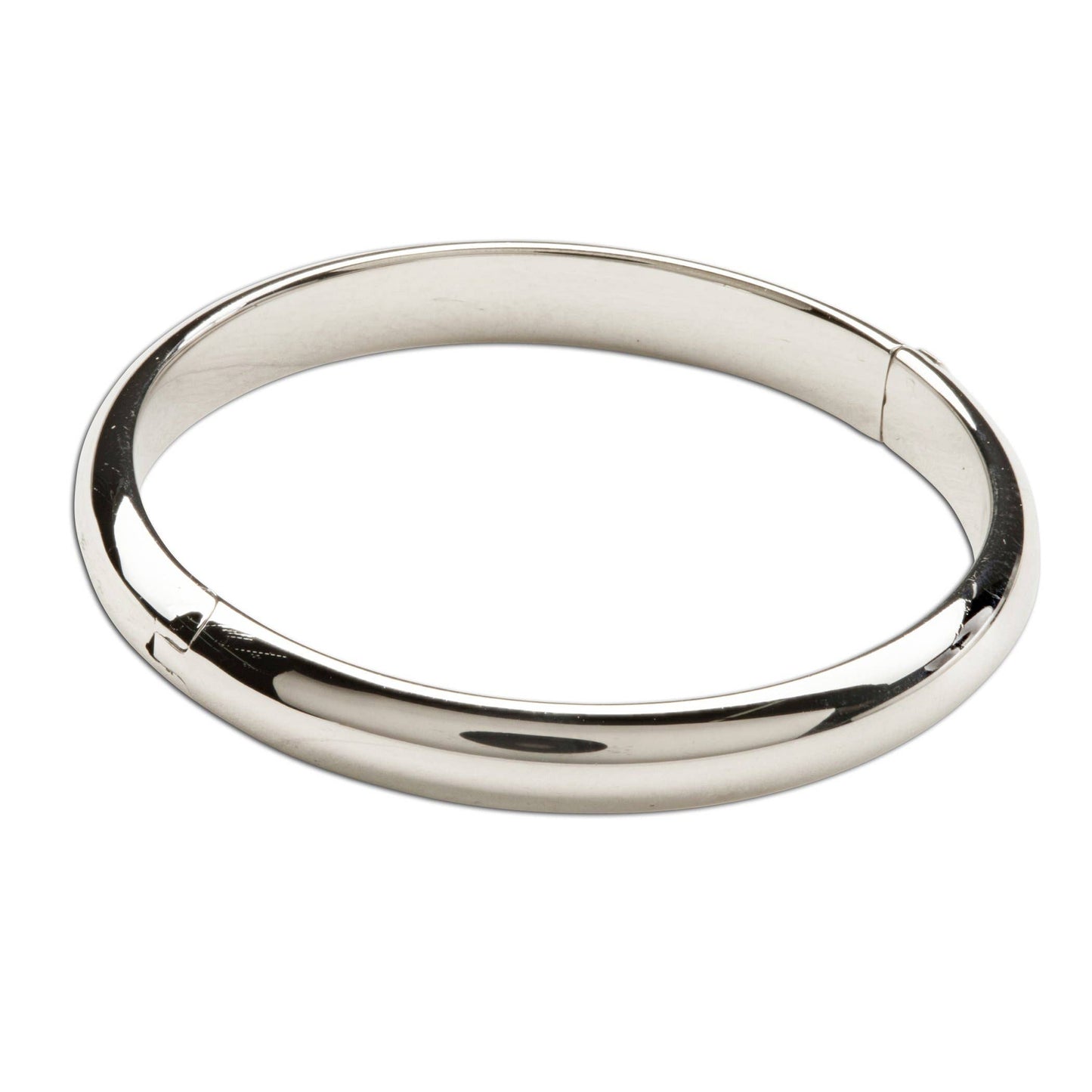 Classic Silver Bangle Bracelets for Babies, Kids or Women: Small 0-12m