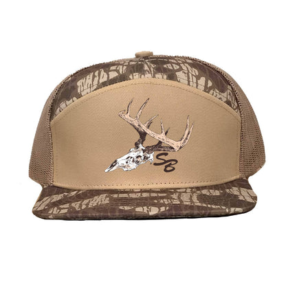 Vintage Skull Hat: Delta 7 Panel