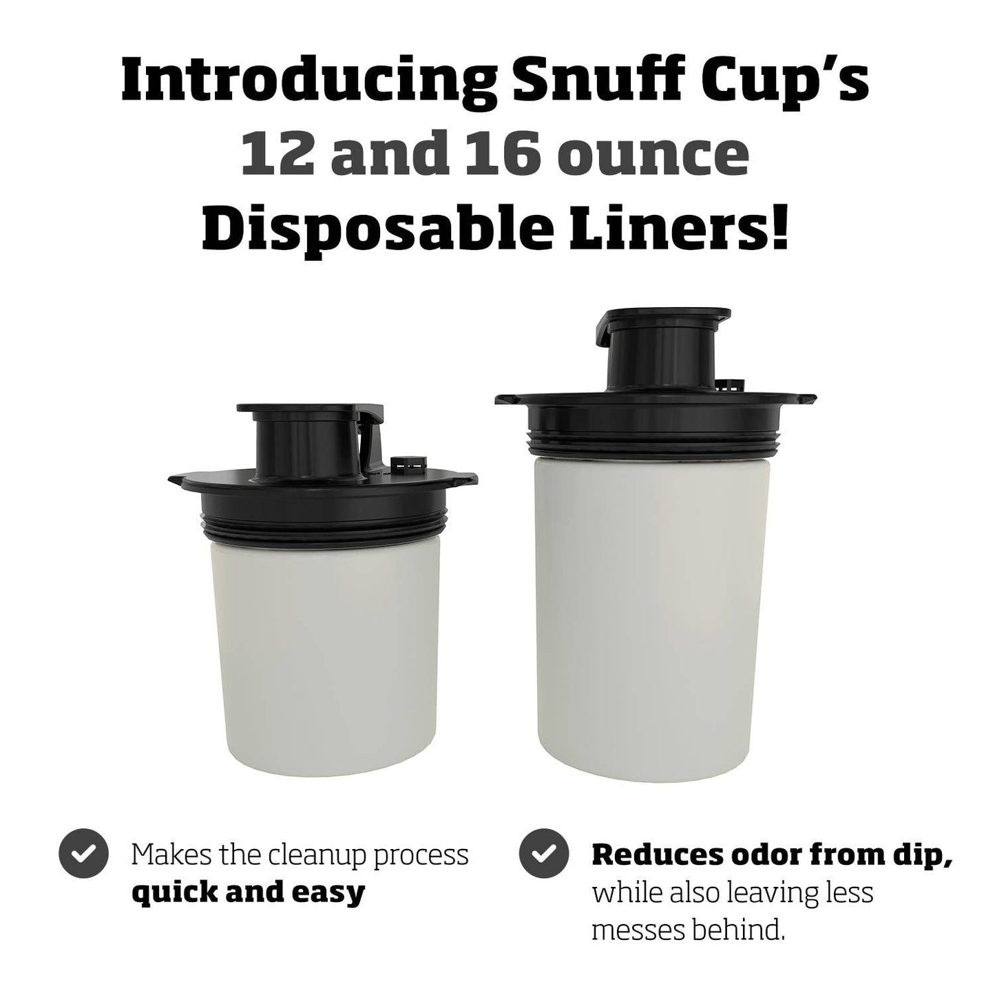 The Snuff Cup Pro™: 16 Ounce Pro V3