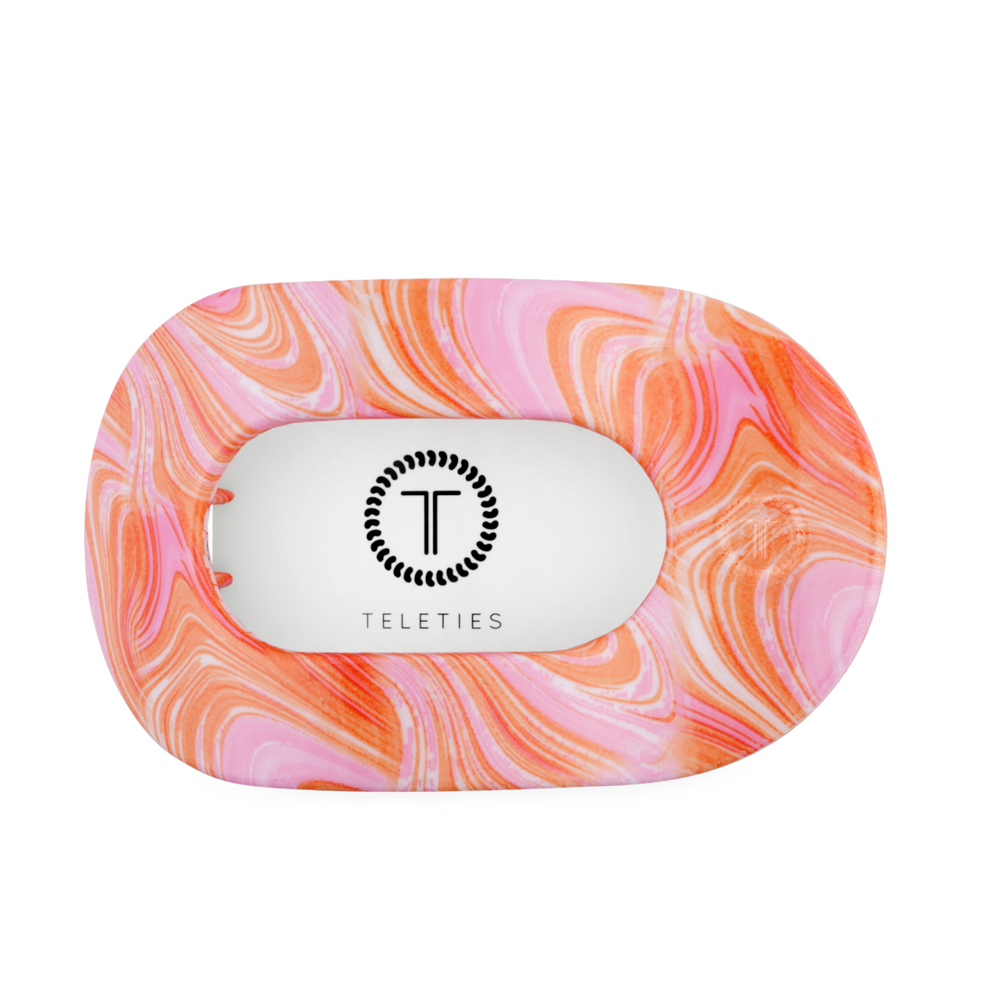 TELETIE Just Keep Swimming | Large | Flat Round Hair Clip
